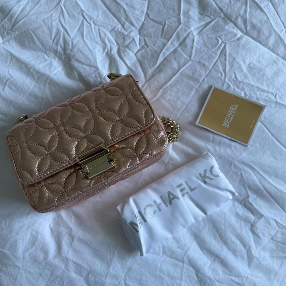 Michael-kors Women's Gold and Pink Bag